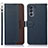 Leather Case Stands Flip Cover Holder A09D for Motorola Moto G62 5G