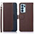 Leather Case Stands Flip Cover Holder A09D for Oppo Reno6 Pro 5G India