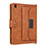 Leather Case Stands Flip Cover Holder AD1 for Apple iPad Air 2 Brown