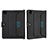 Leather Case Stands Flip Cover Holder AD1 for Apple iPad Pro 12.9 (2020) Black