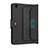 Leather Case Stands Flip Cover Holder AD1 for Apple New iPad 9.7 (2018) Black