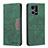 Leather Case Stands Flip Cover Holder B01F for Oppo F21s Pro 4G Green