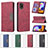 Leather Case Stands Flip Cover Holder B01F for Samsung Galaxy A31
