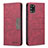 Leather Case Stands Flip Cover Holder B01F for Samsung Galaxy A31 Red
