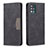 Leather Case Stands Flip Cover Holder B01F for Samsung Galaxy A51 4G Black