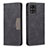 Leather Case Stands Flip Cover Holder B01F for Samsung Galaxy A71 5G Black