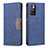 Leather Case Stands Flip Cover Holder B01F for Xiaomi Redmi 10 4G