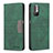 Leather Case Stands Flip Cover Holder B01F for Xiaomi Redmi Note 11 SE 5G Green