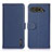 Leather Case Stands Flip Cover Holder B01H for Asus ROG Phone 5s Blue