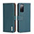 Leather Case Stands Flip Cover Holder B01H for Motorola Moto G Stylus (2021) Green