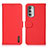 Leather Case Stands Flip Cover Holder B01H for Motorola Moto G Stylus (2022) 4G Red