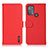 Leather Case Stands Flip Cover Holder B01H for Motorola Moto G50 Red