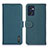 Leather Case Stands Flip Cover Holder B01H for Oppo Find X5 Lite 5G Green