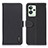 Leather Case Stands Flip Cover Holder B01H for Realme GT2 Pro 5G Black