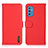 Leather Case Stands Flip Cover Holder B01H for Samsung Galaxy M52 5G Red