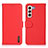 Leather Case Stands Flip Cover Holder B01H for Samsung Galaxy S21 5G Red