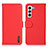 Leather Case Stands Flip Cover Holder B01H for Samsung Galaxy S21 Plus 5G Red