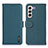 Leather Case Stands Flip Cover Holder B01H for Samsung Galaxy S23 5G Green