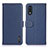 Leather Case Stands Flip Cover Holder B01H for Sony Xperia Ace II Blue