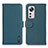 Leather Case Stands Flip Cover Holder B01H for Xiaomi Mi 12 Pro 5G Green
