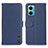 Leather Case Stands Flip Cover Holder B01H for Xiaomi Redmi Note 11E 5G Blue