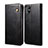 Leather Case Stands Flip Cover Holder B01S for Samsung Galaxy M31s Black