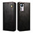 Leather Case Stands Flip Cover Holder B01S for Xiaomi Mi 12 5G Black