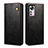 Leather Case Stands Flip Cover Holder B01S for Xiaomi Mi 12 Lite 5G Black