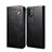 Leather Case Stands Flip Cover Holder B01S for Xiaomi Redmi 9T 4G Black