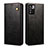 Leather Case Stands Flip Cover Holder B01S for Xiaomi Redmi Note 11 Pro+ Plus 5G Black