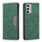 Leather Case Stands Flip Cover Holder B02F for Motorola Moto G Stylus (2022) 5G Green