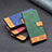 Leather Case Stands Flip Cover Holder B02F for Samsung Galaxy A31