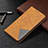 Leather Case Stands Flip Cover Holder B02F for Samsung Galaxy S22 5G