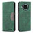 Leather Case Stands Flip Cover Holder B02F for Xiaomi Mi 10i 5G Green