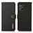 Leather Case Stands Flip Cover Holder B02H for Asus ZenFone 8 Mini Black
