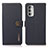 Leather Case Stands Flip Cover Holder B02H for Motorola Moto G Stylus (2022) 5G Blue