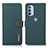 Leather Case Stands Flip Cover Holder B02H for Motorola Moto G41