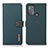 Leather Case Stands Flip Cover Holder B02H for Motorola Moto G50