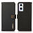 Leather Case Stands Flip Cover Holder B02H for OnePlus Nord N20 5G Black