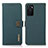 Leather Case Stands Flip Cover Holder B02H for Oppo A55S 5G