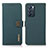 Leather Case Stands Flip Cover Holder B02H for Oppo Reno6 5G