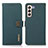 Leather Case Stands Flip Cover Holder B02H for Samsung Galaxy S21 FE 5G