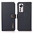 Leather Case Stands Flip Cover Holder B02H for Xiaomi Mi 12 5G Blue