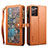 Leather Case Stands Flip Cover Holder B02S for Samsung Galaxy Note 20 5G