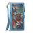 Leather Case Stands Flip Cover Holder B02S for Samsung Galaxy Note 20 5G