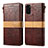 Leather Case Stands Flip Cover Holder B02S for Samsung Galaxy S20