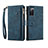 Leather Case Stands Flip Cover Holder B02S for Samsung Galaxy S20 FE (2022) 5G