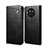 Leather Case Stands Flip Cover Holder B02S for Xiaomi Mi 10i 5G Black