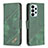 Leather Case Stands Flip Cover Holder B03F for Samsung Galaxy A23 5G Green