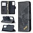 Leather Case Stands Flip Cover Holder B03F for Samsung Galaxy A52 5G